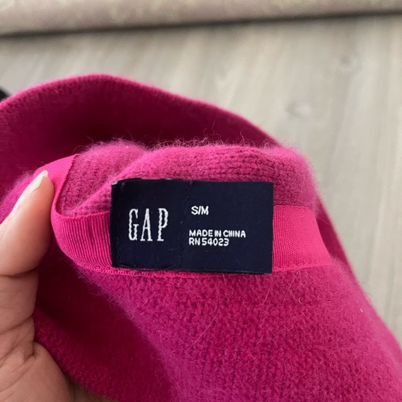 Gap wool blend w hair rabbit bucket hat y2k style - Picture 4 of 4